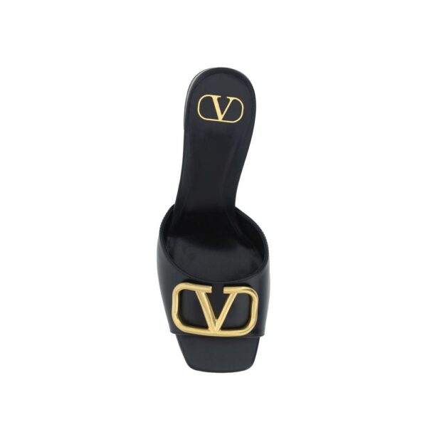 Valentino Garavani Vlogo Leather Sandals – Image 4
