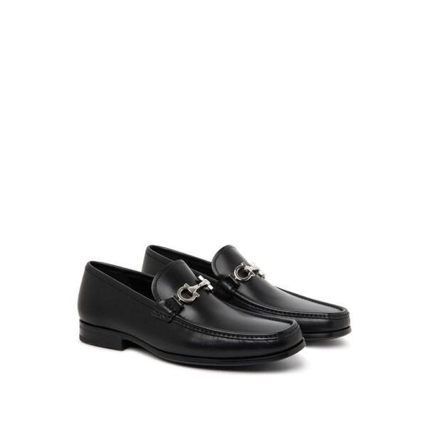 Salvatore Ferragamo Chris Leather Loafers – Image 2