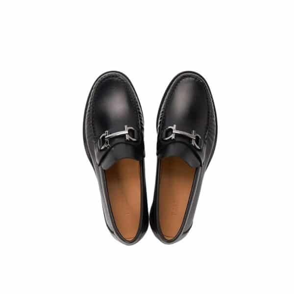 Salvatore Ferragamo Fort Leather Loafers – Image 4