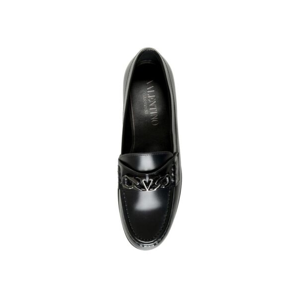 Valentino Garavani Leather Loafers – Image 3