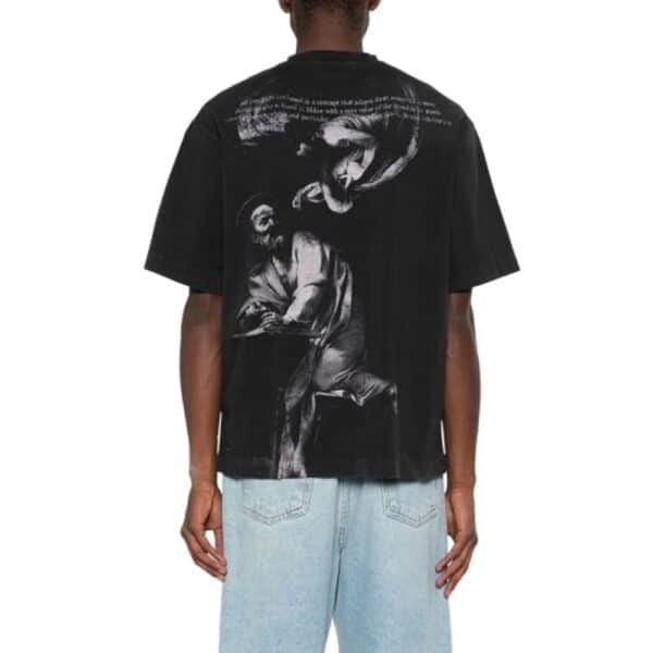 Off-White Off White S.Matthew Skate Logo-Print T-Shirt – Image 3