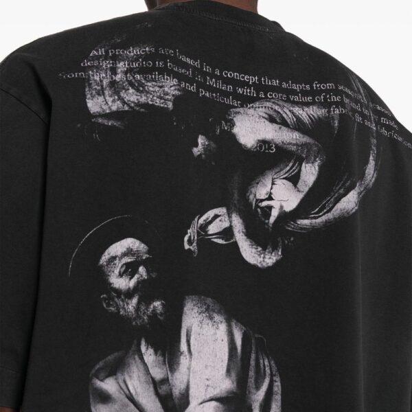 Off-White Off White S.Matthew Skate Logo-Print T-Shirt – Image 4