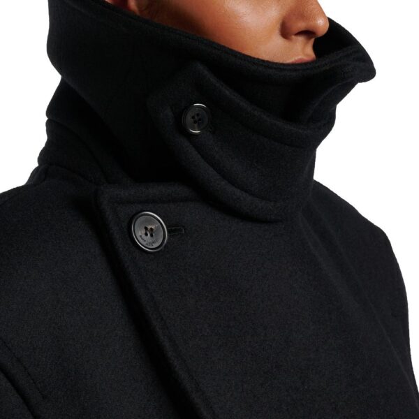 Saint Laurent Oversized Virgin Wool Peacoat – Image 4