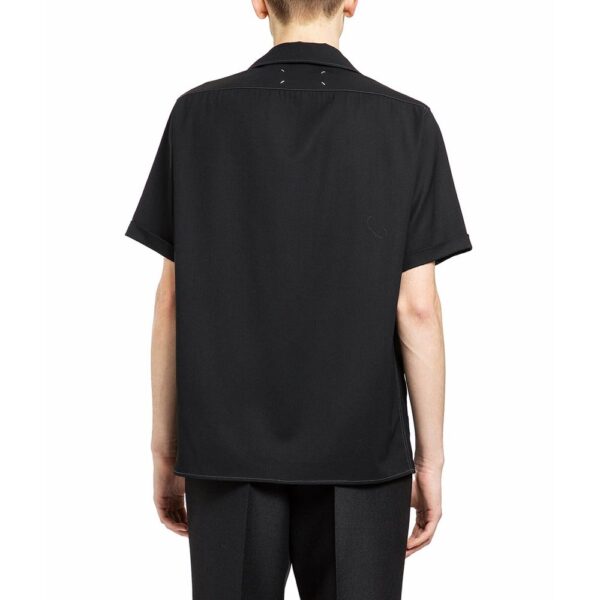 Maison Margiela short-sleeve wool shirt – Image 3