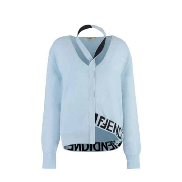 Fendi Wool And Cashmere Cardigan