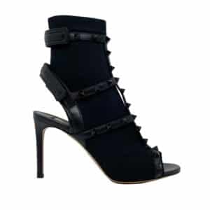Valentino Garavani Valentino Rockstud Sock Heel Sandals