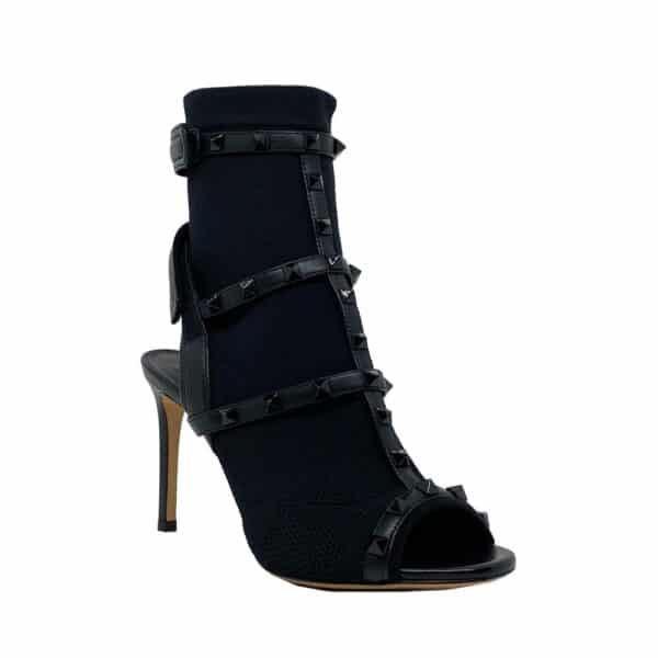 Valentino Garavani Valentino Rockstud Sock Heel Sandals – Image 2