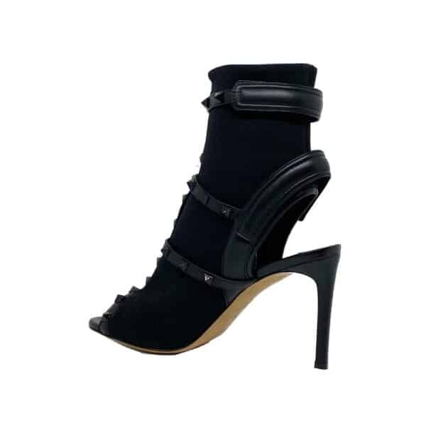Valentino Garavani Valentino Rockstud Sock Heel Sandals – Image 3