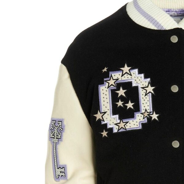 Off-White Wool Bomber Jacket – Image 4