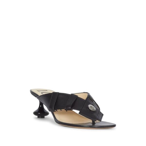 Loewe Toy Panta 45MM Leather Sandals – Image 2