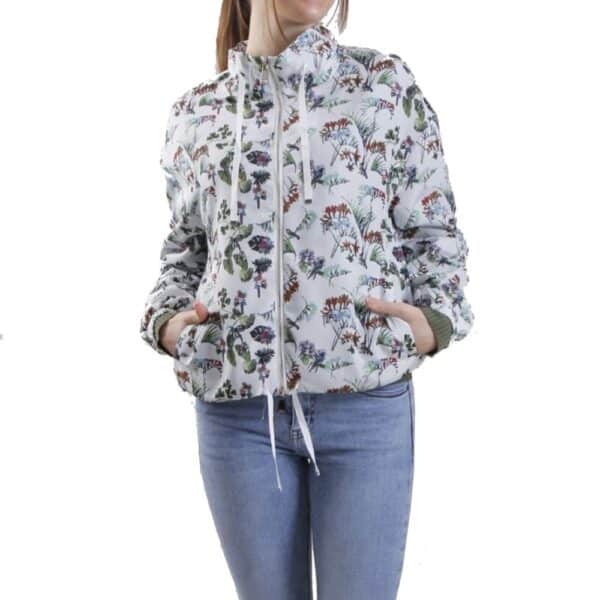 Herno Floral print Bomber Jacket – Image 2