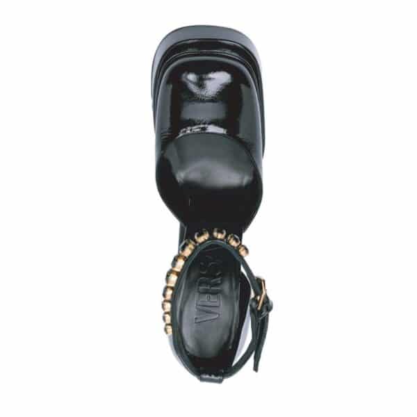 Versace Leather Platform Sandals – Image 3