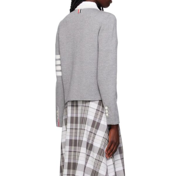 Thom Browne 4- Bar Wool Cardigan – Image 4