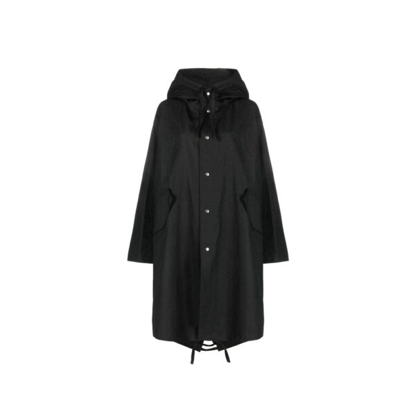 Jil Sander Mid-Length Cotton Hooded Parka