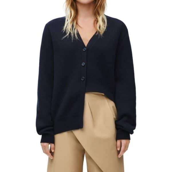 Loewe Asymmetric Cashmere Cardigan – Image 2