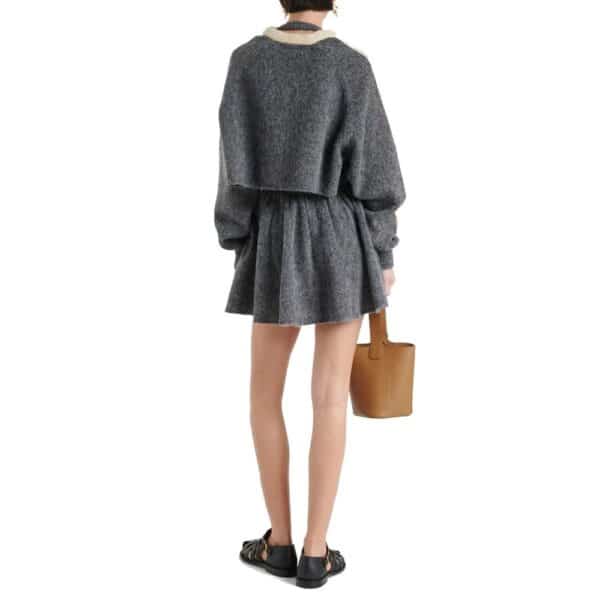 Loewe Cropped Wool Cardigan – Image 3