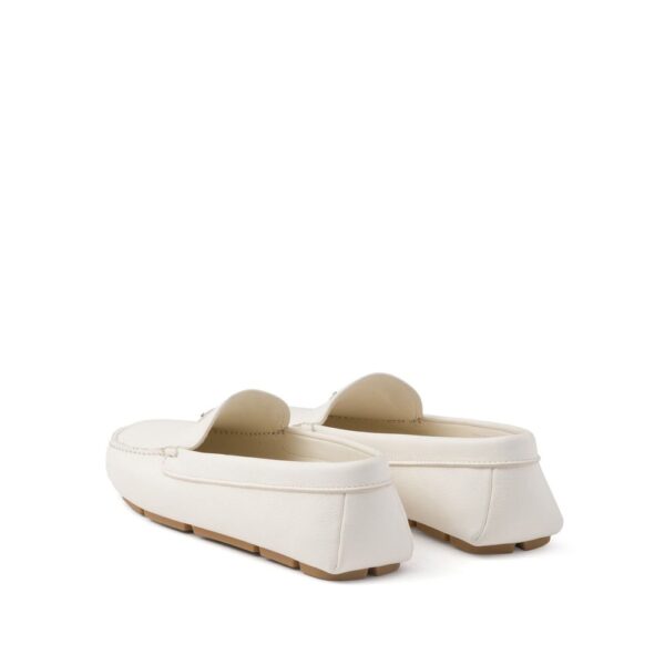 Prada Logo Leather Loafers – Image 3