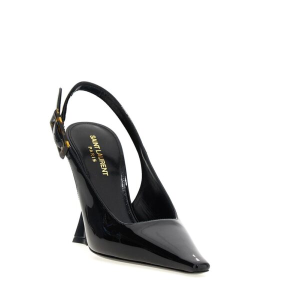 Saint Laurent 'Dune' Leather Slingback Pumps – Image 2