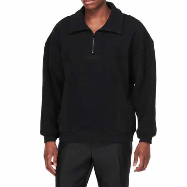 Saint Laurent Cotton Fleece Sweatshirt – Image 2
