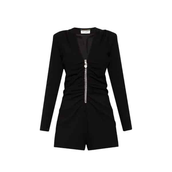 Saint Laurent Long Sleeves Jumpsuit