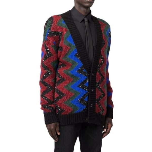 Saint Laurent Paillettes Cardigan – Image 2