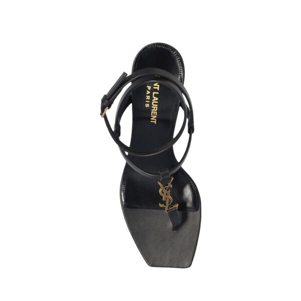 Saint Laurent Cassandra Heeled Sandals – Image 4