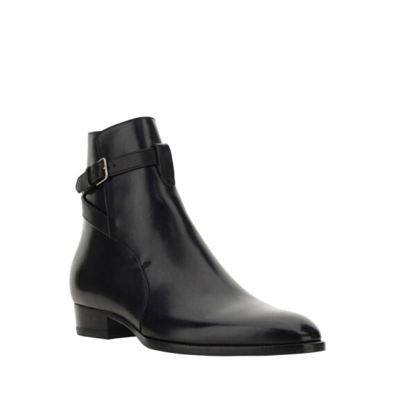 Saint Laurent Wyatt Jodhpur Ankle Boots – Image 2