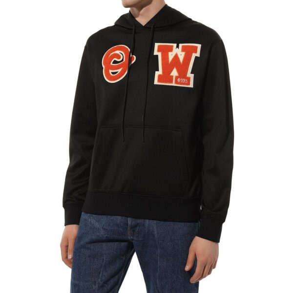 Off-White Hooded Logo Sweatshirt – Image 2