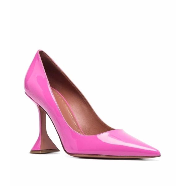 Amina Muaddi Ami Patent Leather Pumps – Image 2