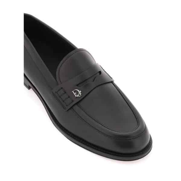 Dior Leather Loafers – Image 4