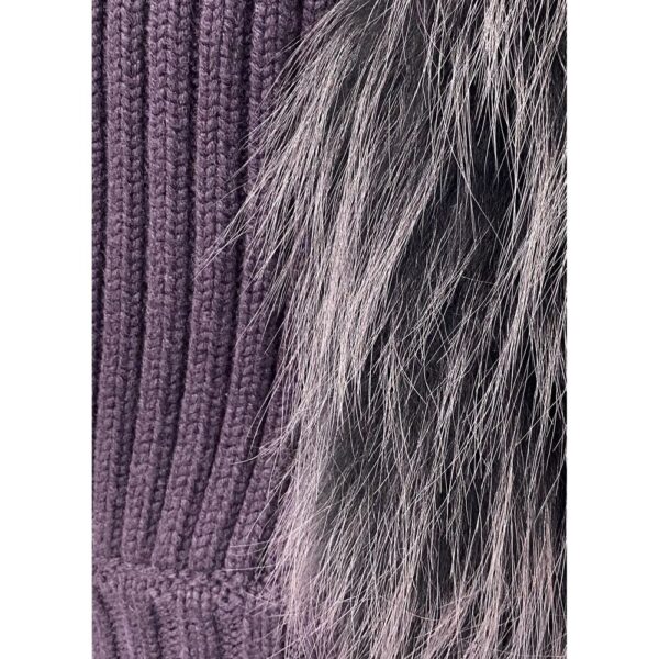 Fabiana Filippi Fox Fur Knitted Vest Jacket – Image 2