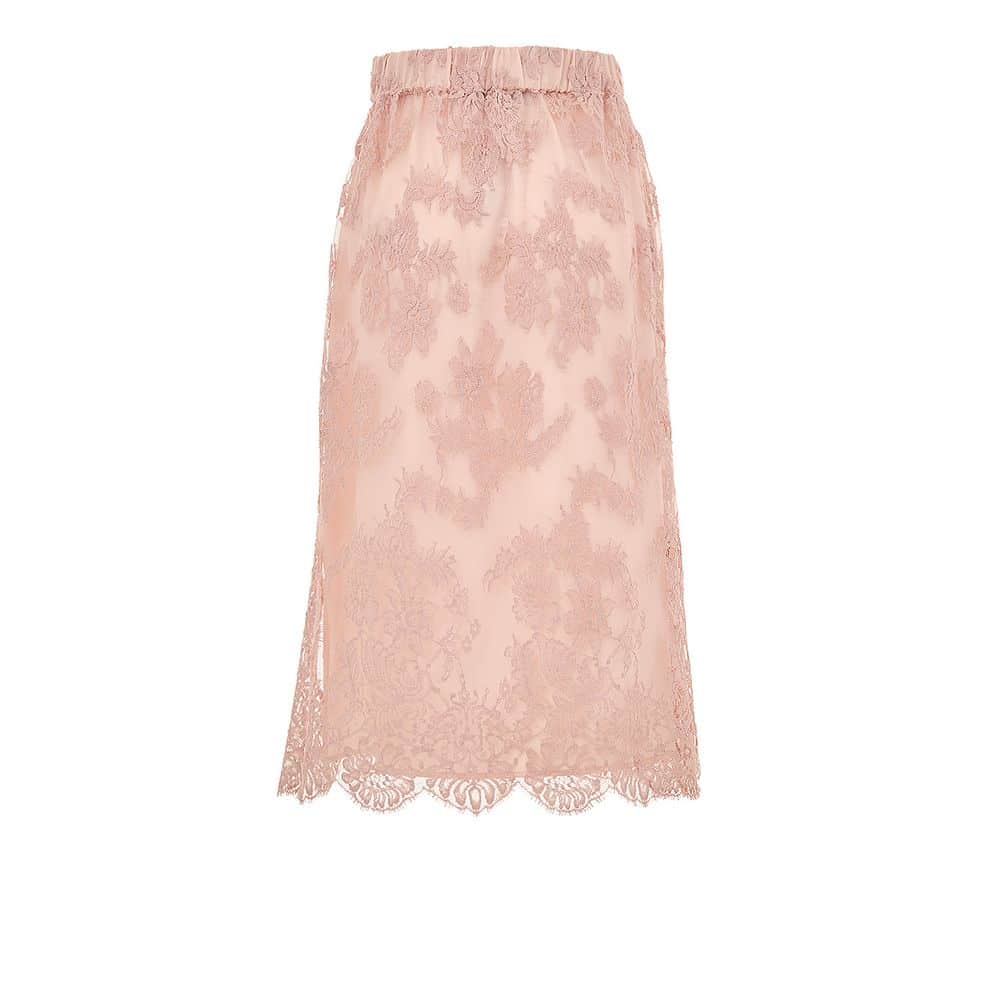 Gucci Pink Cotton Skirt