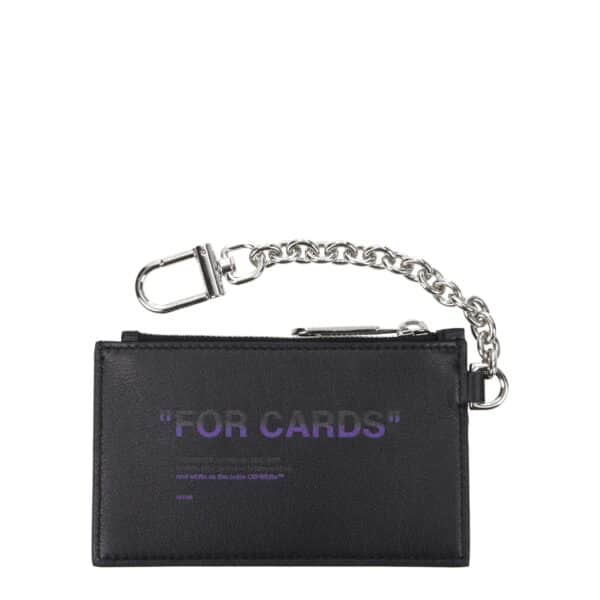 Off-White Black Leather Wallets – Image 2