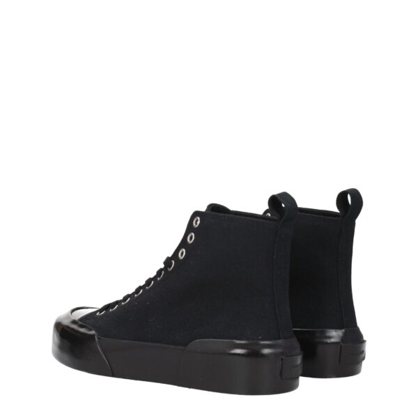 Jil Sander Black Fabric High Tops – Image 4