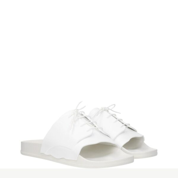 Maison Margiela White Cotton Slippers Sandals – Image 2