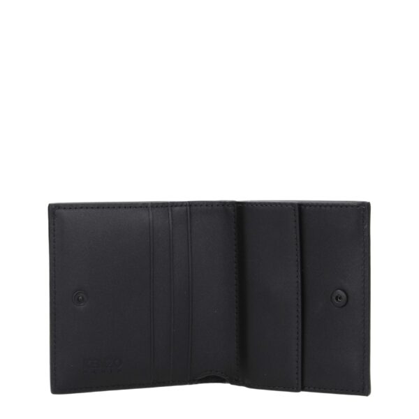 Kenzo Black Leather Wallets – Image 2