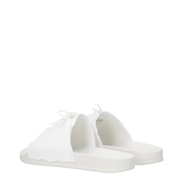 Maison Margiela White Cotton Slippers Sandals – Image 4