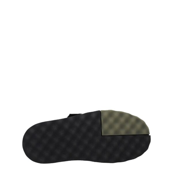Off-White Black Leather Slippers Sandals – Image 5