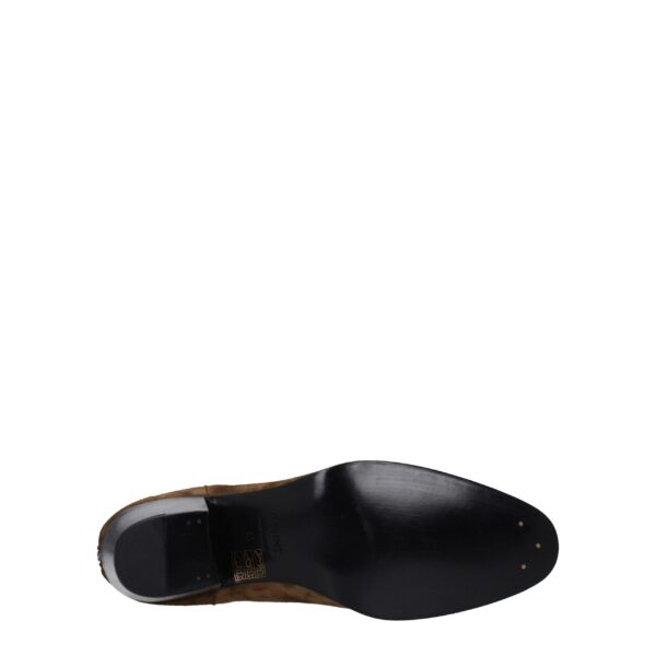 Celine Brown Leather Ankle Boots – Image 5