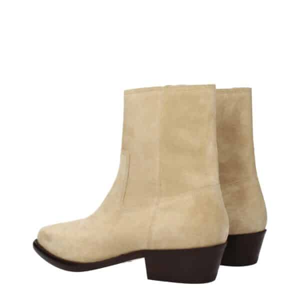 Isabel Marant Beige Leather Ankle Boots – Image 4