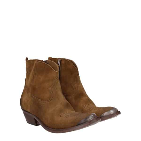 Golden Goose Brown Leather Ankle Boots – Image 2