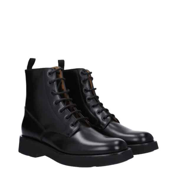 Church's Black Leather Ankle Boots – Image 2