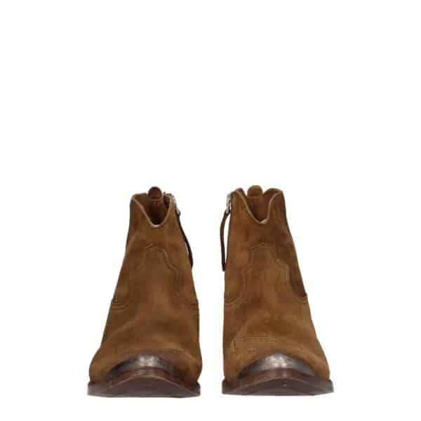 Golden Goose Brown Leather Ankle Boots – Image 3