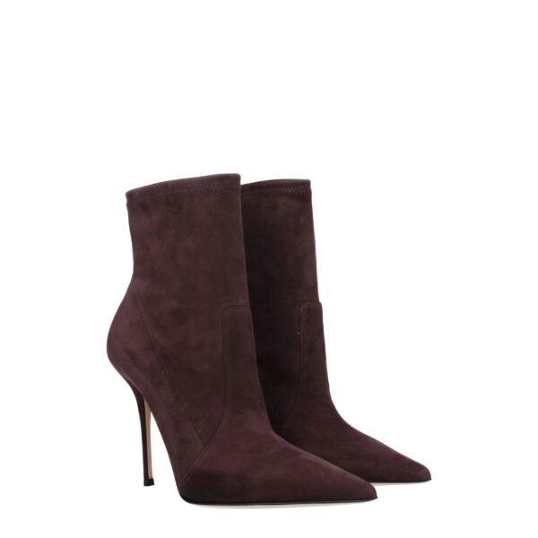 Casadei Brown Leather Ankle Boots – Image 2