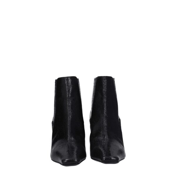 Casadei Black Leather Ankle Boots – Image 3