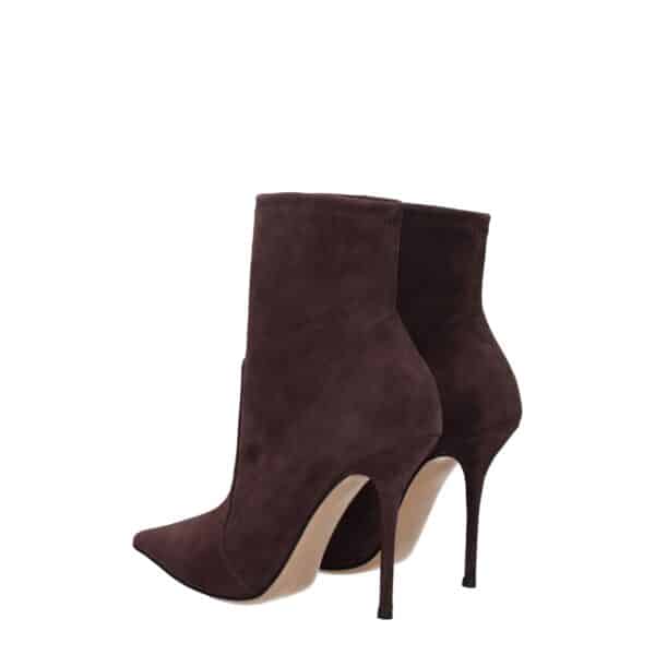 Casadei Brown Leather Ankle Boots – Image 4