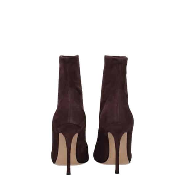 Casadei Brown Leather Ankle Boots – Image 5