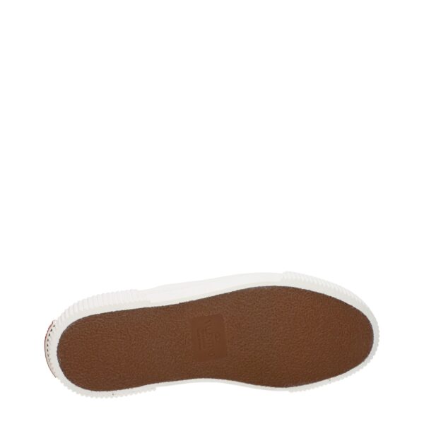 Valentino Garavani White Fabric Slip-On Loafers – Image 5
