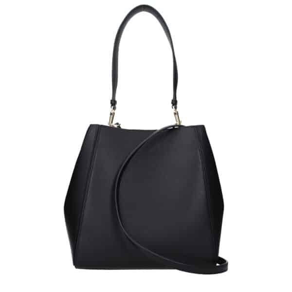 Tory Burch Black Leather Shoulder Bags – Image 3