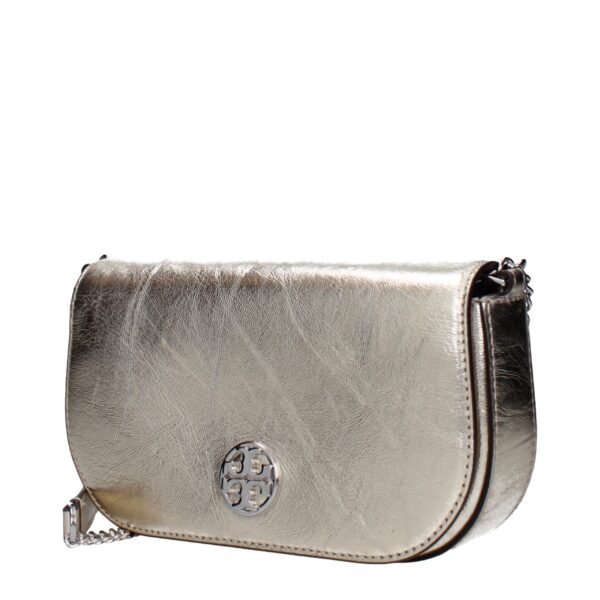 Tory Burch Gold Leather Crossbody Bags – Image 2